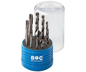 perçage Craft Set de E HSS-CO5 Taraud combi HSS/RG 12/M4 - M 10/12 pièces/41421430012, Lot de 12