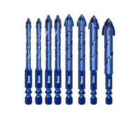 Perçage sans effort avec foret excentrique haute dureté pour carreaux de verre, conçu pour une performance et une durabilité durables