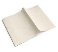 Percale Thermocollante Écrue 12 x 45 cm - Entoilage Thermocollant Tissé 80 % Polyester 20 % Coton - Renfort Couture, Réparation Textile, Cols, Poignets, Vestes, Pantalons, Sacs & DIY