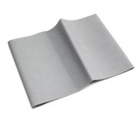 Percale Thermocollante Gris 12 x 45 cm - Entoilage Thermocollant Tissé 80 % Polyester 20 % Coton - Renfort Couture, Réparation Textile, Cols, Poignets, Vestes, Pantalons, Sacs & DIY