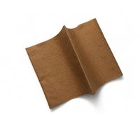 Percale Thermocollante Marron Clair 12 x 45 cm - Entoilage Thermocollant Tissé 80 % Polyester 20 % Coton - Renfort Couture, Réparation Textile, Cols, Poignets, Vestes, Pantalons, Sacs & DIY