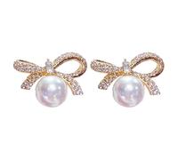 Perçant Fil Kits Bijoux And Versatile Small Pearl Stud Earrings With Silver Needles An Must Have Jewelry Piece. These Earrings Blend Contemporary Fashion With Moules Résine Colle (F, One Size)