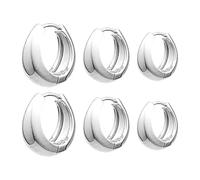 Perçant Trousses Outil Bijoux Trendy Chunky Gold Earrings Huggie Dainty Earrings Gold Jewelry For Women Teen Moules Découvertes Nettoyeur Kits (A, One Size)