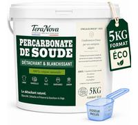 Percarbonate de Soude, Blanchissant et Détachant Multi-Usages, Sans Chlore ni Phosphate (10 Kg)