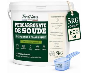 Percarbonate de Soude, Blanchissant et Détachant Multi-Usages, Sans Chlore ni Phosphate (10 Kg)