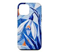 Perce-Neige à facettes dans Un Jardin en Cristal Bleu Coque pour iPhone 12 Mini
