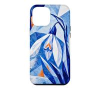 Perce-Neige à facettes dans Un Jardin en Cristal Bleu Coque pour iPhone 12 Pro Max
