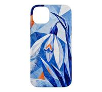 Perce-Neige à facettes dans Un Jardin en Cristal Bleu Coque pour iPhone 14 Plus