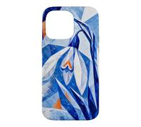 Perce-Neige à facettes dans Un Jardin en Cristal Bleu Coque pour iPhone 14 Pro Max
