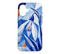 Perce-Neige à facettes dans Un Jardin en Cristal Bleu Coque pour iPhone 16