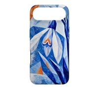 Perce-Neige à facettes dans Un Jardin en Cristal Bleu Coque pour iPhone Air