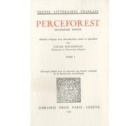 Perceforest - Quatrième Partie, 2 Volumes