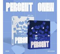 Percent - Photobook Version - Random Cover - Incl. Photobook, Photocard, Standing Postcard, Eight Codes Card, Folded Poster, 4-Cut Photo, Sticker Pack + Hidden Sticker