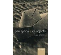Perception And Its Objects