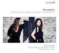 Perception. Transcriptions pour flûte et Harpe de Caplet, Debussy, Schubert et Schumann. Queens Duo. [Import]