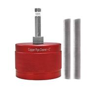 Percer un nettoyant pour tuyaux en cuivre - Brosse de nettoyage de tube robuste | Tuyau en cuivre, déménagement à la rouille avec tige hexagonale 1/4 "| Outil de forage électrique pour la plomberie, l