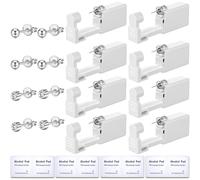 Perceur D'oreille, 8 Pièces Kit Percage Oreille, Pistolets de Piercing D'oreille Jetables, Pistolet Piercing Oreille avec Clou d'oreille, Indolore Outil de Perçage D'oreilles pour Femmes et Homme