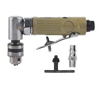 Perceuse à Air coudée à 90 degrés, perceuse d'angle pneumatique puissante pour la menuiserie domestique en alliage de Zinc