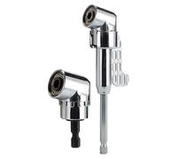 perceuse à angle droit embout carré adaptateur de tournevis à 105 degrés accessoire de perçage d'angle outil pour espace restreint installation électrique câblage réparation assemblage de meubles
