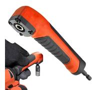 Perceuse À Angle Droit - Visseuse À Percussion À 90 Degrés, Connecteur Rotatif Compact, Outil D'extension Flexible, Porte-embout De Précision | Placement De Réparation À Domicile De Garage D'atelier P