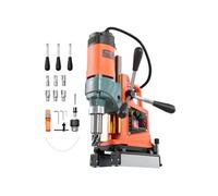 Perceuse à Colonne 1400W 10000N Diamètre d'Alésage 5cm 6 Forets Vitesse 850tr/min