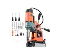 Perceuse à Colonne 1400W 10000N Diamètre d'Alésage 5cm Sens de Rotation Réversible