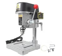 Perceuse à colonne électrique d'établi 6 vitesses, mini perceuse d'établi 340 W, 0 à 16 000 tr/min, perceuse à colonne compacte et portable pour expériences pédagogiques et bricolage.
