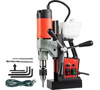 Perceuse à colonne magnétique, 1200W 40mm 13000N banc électrique taraudant la machine de plate-forme forage for structure en acier d'ingénierie Fonctionnement Stable