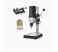 Perceuse à colonne, Mini perceuse d'établi, perceuse de précision, fraiseuse, outil multifonctionnel for la maison, perceuse portable(710W with vise)