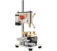 Perceuse à colonne multifonctionnelle de précision à vitesse variable, mini perceuse à colonne avec glissière pour la réparation de montres et la fabrication de bijoux, outil d'artisanat