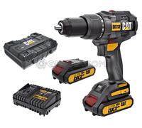 PERCEUSE À IMPACT BRUSHLESS AVEC BATTERIES18V 2.0AH CAT DX12