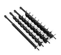 Perceuse à la terre de 800mm Dual Blade Foret Foret Boreuse de foreuse pour Earth Post-Post Trou Digger Outil Power Tool Accessoires 40/60 / 80 / 100mm Gaodpz (Hole Diameter : 80mm)