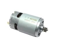 Perceuse à main au Lithium, moteur RS550 DC 9T 12T 10.8V 12V 14.4V 16.8V 18V 21V 25V, pièces de réparation de modèle de bricolage(10.8V-12V,9 Teeth Gear)