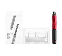 Perceuse à main et jeu d ' embouts en acier solide avec conception antidérapante pour la fabrication de modèles détaillés, poignée ergonomique, perceuse à main de haute précision