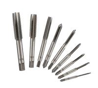Perceuse à métaux, 1pc * M3 M4 M5 M6 M7 M8 M10 M12 M14 Taraud à vis à droite Foret Taraud à filetage for métal HSS Taraud métrique Taraud à main(M6x1.0)