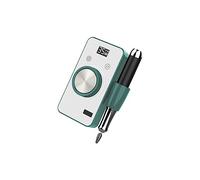 Perceuse à ongles 35000 tr/min, perceuse électrique rechargeable sans fil for en acrylique Puissante et efficace(STE107-Green)