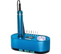 Perceuse à ongles électrique, 40000 tr/min, écran LCD, bleu foncé, EU