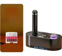 Perceuse à ongles électrique, 40000 tr/min, écran LCD, noir, EU