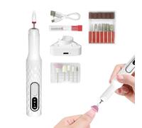 Perceuse à ongles électrique - Perceuse pour listes d'ongles | Filer à ongles professionnel sans fil pour la manucure et la manucure | Outil de préparation de manucure de 15 000