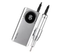 Perceuse à ongles électrique professionnelle 0-35000 tr/min pour ongles en acrylique avec 6 forets pour manucure à domicile et pédicure