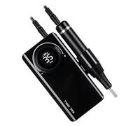 Perceuse à ongles électrique professionnelle 0-35000 tr/min pour ongles en acrylique avec 6 forets pour manucure à domicile et pédicure