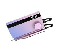 Perceuse à ongles électrique sans fil 35 000 tr/min rechargeable pour manucure et pédicure - Kit d'ongles sans fil avec embouts à ongles