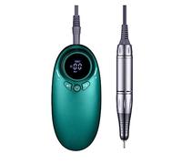Perceuse à ongles électrique sans fil moteur noyau 35000 tr/min, perceuse rechargeable Portable Nail Art manucure(Groen)
