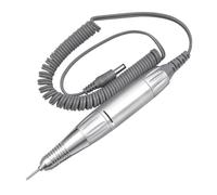 Perceuse à ongles électrique, stylo poignée, lime, vernis, Machine moudre, pièce main, outil de manucure et pédicure, DC 3 5 broches, accessoires(101-DC-WH)