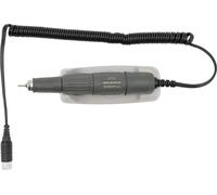 Perceuse à ongles électrique, vitesse 45000 tr/min, design ergonomique maniable, gris clair
