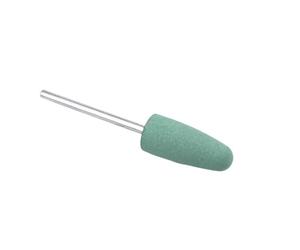 Perceuse à ongles en Silicone, fraise, mèches, limes, tampon de bavure for Machine électrique, broyeur d'art des, outils coupe cuticules, 10 pièces Pour Polissage Ébarbage(Green)
