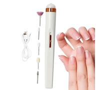 Perceuse à ongles - Lime à ongles électrique - Kit de ponçage portable - Outil de polissage à haute vitesse pour encadrement acrylique, tampon à ongles pour la maison, les couples, le modelage des