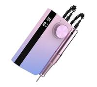 Perceuse à ongles professionnelle 35 000 tr/min électrique sans fil avec embouts pour salon de manucure à domicile