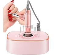 Perceuse à Ongles Professionnelle Avec 6 Têtes De Meulage, 35 000 Tr/min Ponceuse électrique Sans Fil Pour Salon Perceuse à Ongles électrique Tour Manucure Pédicure