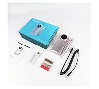 Perceuse à ongles rechargeable 45 000 tr/min, perceuse professionnelle avec écran LCD, ensemble de sans fil portable Nail Art(Silver Set)